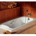Чугунная ванна MALIBU с хромированными ручками  170х75  (бел) 7.2309.G.000.R